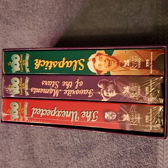 Brand new triple featured vhs tapes - Picture 2 of 3